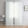 Kate Aurora 2 Piece Rod Pocket White Plaid Sheer Voile Window Curtain Panels 1 Kate Aurora 2 Piece Rod Pocket White Plaid Sheer Voile Window Curtain Panels -Home Shop GUEST c328ca3a b2cf 4969 9317 ac37784f1558