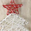 Northlight 11” White And Red String Christmas Tree Wall Decor -Home Shop GUEST c5e67da0 56a2 49ca a65d 4f8ba5bb86e6