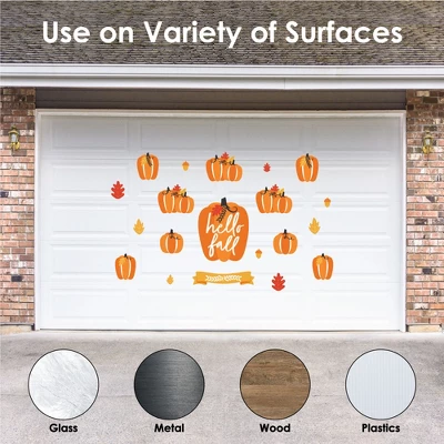 Big Dot Of Happiness Fall Pumpkin - Peel And Stick Kitchen And Home Decor Vinyl Wall Art Stickers - Wall Decals - Set Of 20 6 Big Dot Of Happiness Fall Pumpkin - Peel And Stick Kitchen And Home Decor Vinyl Wall Art Stickers - Wall Decals - Set Of 20 - Image 4