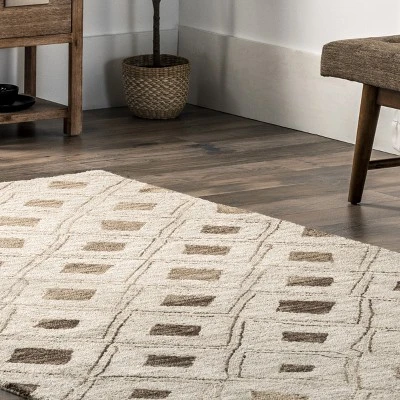 Arvin Olano X RugsUSA - Coco Trellis Wool Area Rug 10 Arvin Olano X RugsUSA - Coco Trellis Wool Area Rug - Image 8