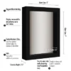 Americanflat Shadow Box Frame With Tempered Shatter-resistant Glass - Available In A Variety Of Sizes And Styles