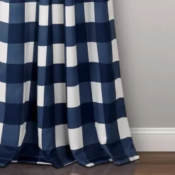 Set Of 2 Kelly Checker Light Filtering Window Curtain Panels - Lush Décor -Home Shop GUEST c9182320 86d2 4722 aa00 bcbdca1d83de