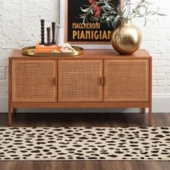 Daffodil Leopard Print Woven Rug - Threshold™ -Home Shop GUEST ca6f0185 7f07 4025 bbdb 2103d7e23c18