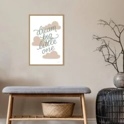 16" X 23" Boho Nursery IV By Becky Thorns Framed Canvas Wall Art Light Brown - Amanti Art -Home Shop GUEST caa64f2d d899 4c56 b836 4c3e45c16875