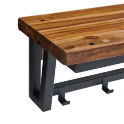 Claremont Rustic Wood Coat Hook With Shelf Dark Brown - Alaterre Furniture -Home Shop GUEST cd1ffc16 0e9b 44da 9706 0b7e06923fe9