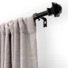 Lumi Home Furnishings Square Curtain Rod - Oil Rubbed Bronze -Home Shop GUEST cde639fd 16e1 4819 ae3f 189e3c573491
