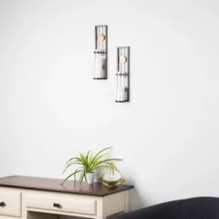 2pc Contemporary Wall Sconces Set - Danya B. -Home Shop GUEST cdee3e3a 9589 475b 9040 4b4b0cdafe2d
