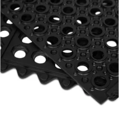 BirdRock Home 4 Pc Indoor Outdoor Drainage Utility Mat - 20 X 24" - Black -Home Shop GUEST ce1e38b1 54d4 4e9a 9ea8 c08fae8cae99