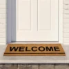 Northlight Natural Coir Outdoor Rectangular "Welcome" Doormat 16" X 48" 2 Northlight Natural Coir Outdoor Rectangular "Welcome" Doormat 16" X 48" -Home Shop GUEST ce66ded2 0fb6 4334 a2e9 4fd9fcbd363d