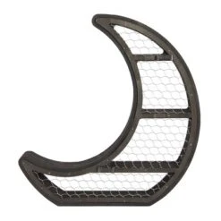 Farmlyn Creek Small Wooden Crescent Moon Wall Shelf For Crystals & Essential Oils, Rustic Home Wall Decor For Nursery, Black, 10.7 X 11.2 X 2 In 16 Farmlyn Creek Small Wooden Crescent Moon Wall Shelf For Crystals & Essential Oils, Rustic Home Wall Decor For Nursery, Black, 10.7 X 11.2 X 2 In -Home Shop GUEST cea9d6a8 bbc1 4f40 b060 e861ad6e2e8e