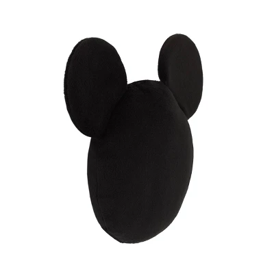 Disney Mickey Mouse Shaped Wall Decor - Black Plush - 3pc 4 Disney Mickey Mouse Shaped Wall Decor - Black Plush - 3pc - Image 2