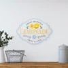 Northlight 15.25" White And Blue "Fresh Squeezed Lemonade" Metal Sign Spring Wall Decor -Home Shop GUEST d09025ac 462c 410c b4c5 1fb067231a73