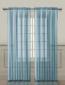 GoodGram 2 Piece Rod Pocket Elegant Sheer Voile Curtain Panels 25 GoodGram 2 Piece Rod Pocket Elegant Sheer Voile Curtain Panels -Home Shop GUEST d097cfcb 5d5e 42a8 a874 d088133c093a