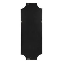 18" X 48" Hogan Framed Scallop Full Length Wall Mirror Black - Kate And Laurel -Home Shop GUEST d176eba4 e90b 4678 ba2f d8393e1457bc