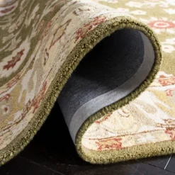 2'3"x8' Floral Tufted Runner Rug Moss Green/Ivory - Safavieh -Home Shop GUEST d2f6977c 2190 426a b971 6fdec6ed3a4a