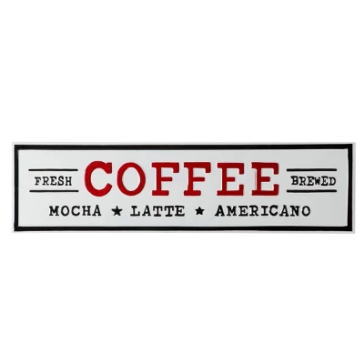 Farmhouse Metal Words And Text Wall Decor White/Silver - Olivia & May 5 Farmhouse Metal Words And Text Wall Decor White/Silver - Olivia & May - Image 3