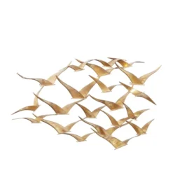 Metal Bird Flying Flock Wall Decor - Olivia & May -Home Shop GUEST d4af763c e2fd 49f3 b88e bd17e6d283c9