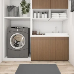 World Rug Gallery Solid Anti Fatigue Standing Mat -Home Shop GUEST d5e3a82c 958b 40cb b3db 832107a7fe82