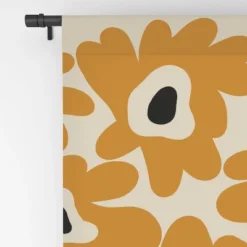 Miho Spring Summer Garden 84" X 50" Single Panel Blackout Window Curtain - Deny Designs -Home Shop GUEST d7217afc 6b6c 4b76 9224 5b4e5ca3c47a