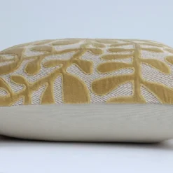 18"x18" Indoor Matisse Square Throw Pillow Yellow - Pillow Perfect -Home Shop GUEST d83ff189 64ad 45a6 9650 b3715d34ce39