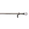 Versailles Home Fashions 86"-144" Lexington Bubble Ball Resin Curtain Rod - Gray -Home Shop GUEST d89227b2 f1df 4034 8608 3f466f1e37b1