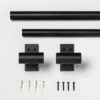 Steel Curtain Rod Matte Black - Hearth & Hand With Magnolia -Home Shop GUEST d9e174eb c2d9 4ac3 8a03 13f65fe2d06c