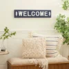 Farmhouse Wood Wall Decor Blue - Olivia & May -Home Shop GUEST da7203ec 24ae 4272 b59b af7814edda09