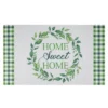 Northlight Home Sweet Home Gingham Doormat 18" X 30" -Home Shop GUEST dbe7a0ff c7c4 4561 bbb6 64413d31ccd2
