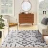 Nicole Curtis Machine Washable Series 1 Bohemian Diamond Motif Indoor Rug -Home Shop GUEST df024cd6 5408 4ba0 b05f 04af612a8c0b