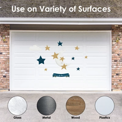 Big Dot Of Happiness Twinkle Twinkle Little Star - Peel And Stick Nursery And Kids Room Vinyl Wall Art Stickers - Wall Decals - Set Of 20 5 Big Dot Of Happiness Twinkle Twinkle Little Star - Peel And Stick Nursery And Kids Room Vinyl Wall Art Stickers - Wall Decals - Set Of 20 - Image 3