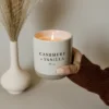 Sweet Water Decor Cashmere And Vanilla 12oz Cream Stoneware Jar Candle -Home Shop GUEST e1a2fcf3 48de 4bbc 9906 28391b933a78