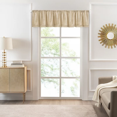 Kate Aurora Lux Living Rod Pocket Pleated Chenille Window Valance 6 Kate Aurora Lux Living Rod Pocket Pleated Chenille Window Valance - Image 4