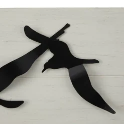 Metal Bird Wall Decor Black - Olivia & May -Home Shop GUEST e620a3c6 27c8 41a4 8b42 6ef83ddb217a