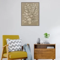 23" X 30" Leaves Sketches II By Asia Jensen Framed Canvas Wall Art Print - Amanti Art -Home Shop GUEST e9b552e5 0200 41d6 96d2 6d2e290a5f8c