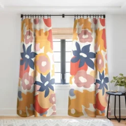 Viviana Gonzalez Flowers In Summer Single Panel Sheer Window Curtain - Deny Designs -Home Shop GUEST eb3a45c3 7c10 4a99 92dc f206dadddeee