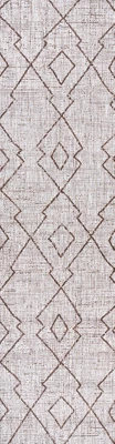Carwa Diamond Trellis Indoor/Outdoor Area Rug - JONATHAN Y