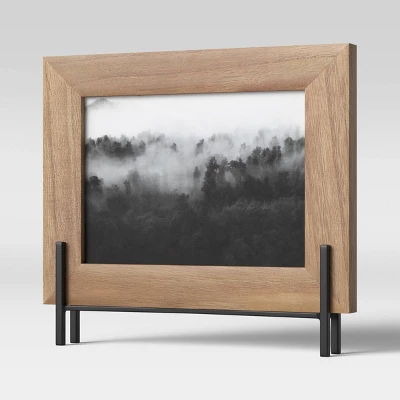 5" X 7" Natural Frame With Stand Brown - Project 62™ 4 5" X 7" Natural Frame With Stand Brown - Project 62™ - Image 2