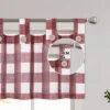 Trinity Linen Blend Tab Top Kitchen Curtains -Home Shop GUEST ef38355e 8127 4ecb a245 c11eb8d1da8a