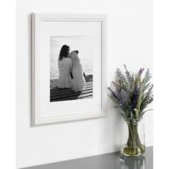 11" X 14" Matted To 8" X 10" Kieva Wall Frame - Kate & Laurel All Things Decor -Home Shop GUEST ef7f9d43 d185 4e62 b912 9ca44d5da044