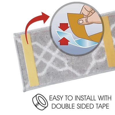 Sussexhome Zigzag Collection Non-Slip Carpet Stair Treads, 9" X 28" 7 Sussexhome Zigzag Collection Non-Slip Carpet Stair Treads, 9" X 28" - Image 5