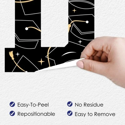 Big Dot Of Happiness Hello College - Graduation Party Decor - Vinyl Wall Decals - Grad 5 Big Dot Of Happiness Hello College - Graduation Party Decor - Vinyl Wall Decals - Grad - Image 3