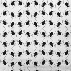 16"x16" Spider Cluster Square Throw Pillow White - E By Design