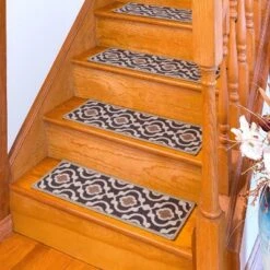 World Rug Gallery Trellis Non-Slip Stair Treads -Home Shop GUEST f3601629 f7f1 4c06 b617 53d78702edee