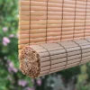 60" X 72" Outdoor Oval Vinyl Cord-Free PVC Rollup Blinds Woodgrain - Radiance -Home Shop GUEST f4e7bfd1 cb88 4630 ab54 7adec9d3da20