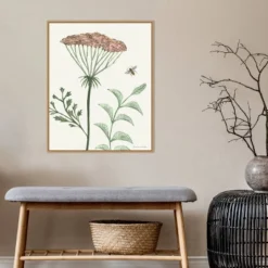 22" X 28" Springtime III Warm By Sara Zieve Miller Framed Canvas Wall Art Light Brown - Amanti Art -Home Shop GUEST f6918fe0 f918 4fc4 82ef 87b6cc9b1c69