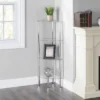 Home Basics 4 Tier Multi Use Arc Glass Corner Shelf, Clear 1 Home Basics 4 Tier Multi Use Arc Glass Corner Shelf, Clear -Home Shop GUEST f691c4f3 b8ce 48a2 8904 75f3fa41d697