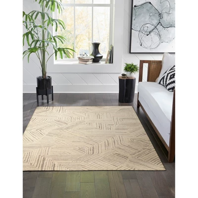 Liora Manne Madison Indoor Rug Natural 4 Liora Manne Madison Indoor Rug Natural - Image 2