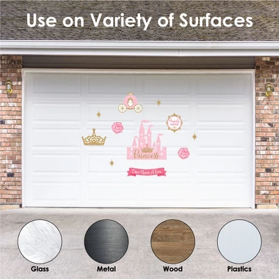 Big Dot Of Happiness Little Princess Crown - Peel And Stick Nursery And Kids Room Vinyl Wall Art Stickers - Wall Decals - Set Of 20 5 Big Dot Of Happiness Little Princess Crown - Peel And Stick Nursery And Kids Room Vinyl Wall Art Stickers - Wall Decals - Set Of 20 - Image 3