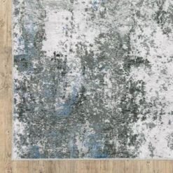 Micah Washable Marbled Abstract Indoor Area Rug Gray/Blue - Captiv8e Designs 22 Micah Washable Marbled Abstract Indoor Area Rug Gray/Blue - Captiv8e Designs -Home Shop GUEST f869437c c91e 404e 89d2 ca06e1cd85f5