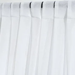 2pk 38"x84" Sheer Zuri Flora Curtain Panels Blue/Coral - Lush Décor -Home Shop GUEST f8873e4e 35ab 4013 abed b730da14fa19